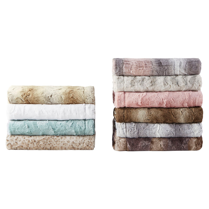 Zuri - Throw - Snow Leopard - Simple Home Plus