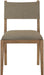 Avon - Linen Textured Performance Fabric Dining Side Chair (Set of 2) - Simple Home Plus