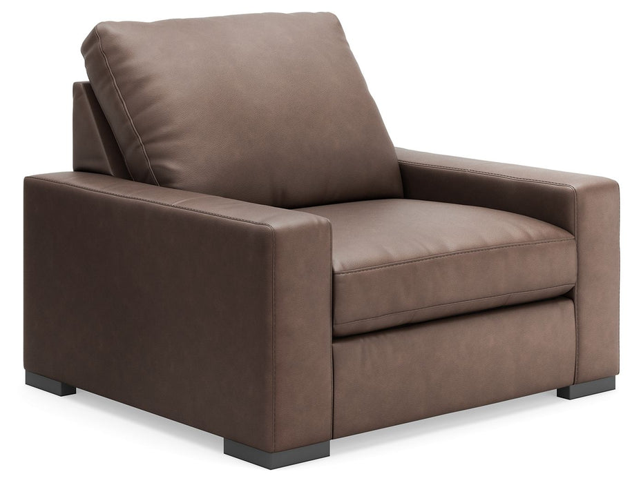 Calden - Chair And A Half - Chocolate - Simple Home Plus