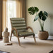 Randal -  Accent Chair - Walnut Frame - Simple Home Plus