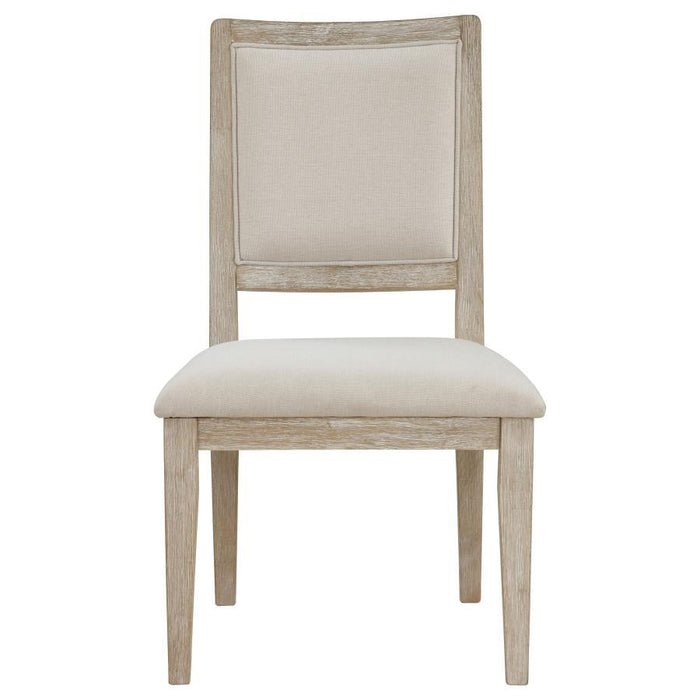 Trofello - Cushioned Dining Side Chair (Set of 2) - White Washed - Simple Home Plus