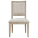 Trofello - Cushioned Dining Side Chair (Set of 2) - White Washed - Simple Home Plus
