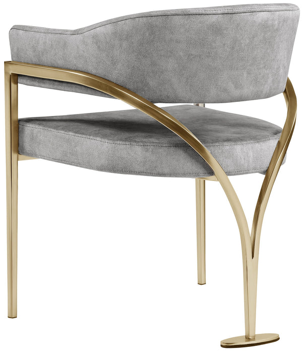 Madelyn - Dining Chair (Set of 2) - Brushed Brass - Simple Home Plus