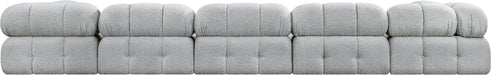 Ames - 7 Piece Boucle Fabric Modular Sectional - Simple Home Plus