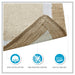Amherst - 24" x 60" Tufted Bath Rug - Blue - Simple Home Plus