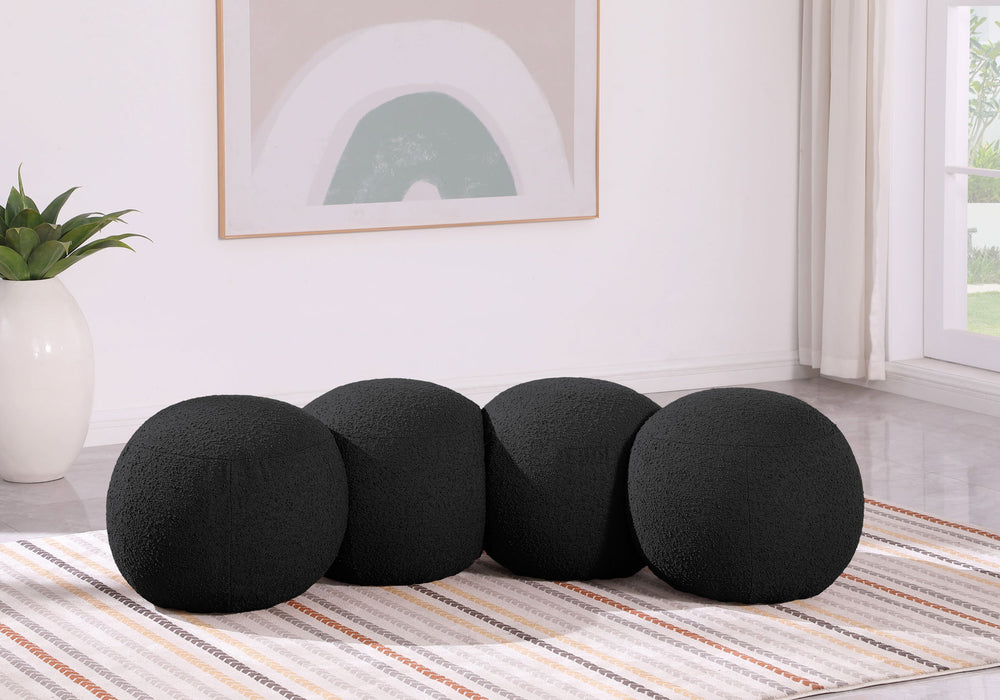 Apollo - Boucle Fabric Bench - Simple Home Plus