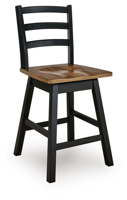 Wildenauer - Swivel Stool (Set of 2) - Simple Home Plus