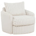 Sarco - Corduroy Upholstered Swivel Accent Arm Chair - Simple Home Plus