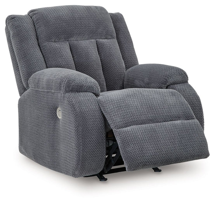 Observation - Steel - Power Rocker Recliner - Simple Home Plus