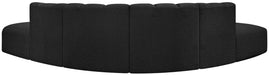 Arc - Boucle Fabric 6 Piece Corner Modular Sofa - Simple Home Plus