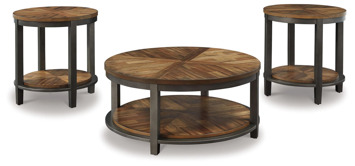 Roybeck - Occasional Table Set (Set of 3) - AS-IS