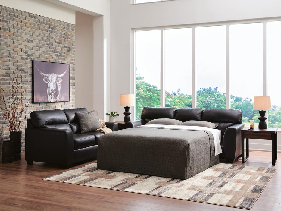 Glennbre - Queen Sofa Sleeper - Midnight - Simple Home Plus