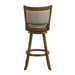 Aiden - Modern Farmhouse Swivel Wood Bar Height Kitchen Bar Stool - Simple Home Plus