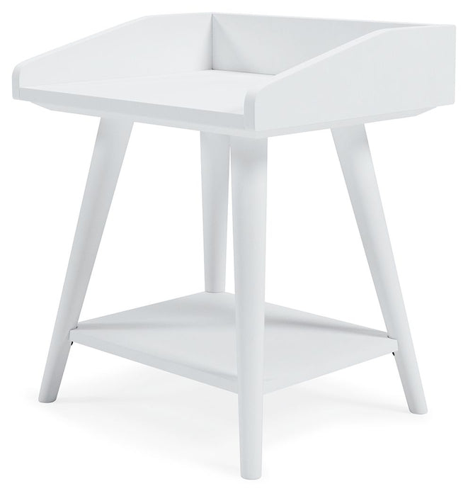 Blariden - White - Accent Table - Simple Home Plus
