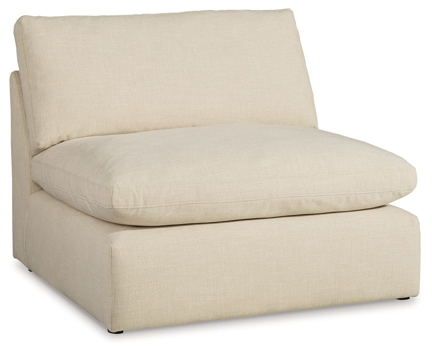 Elyza - Armless Chair - Linen - Simple Home Plus