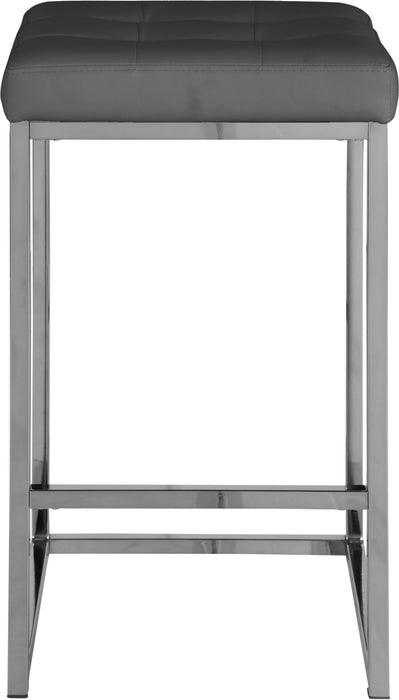 Nicola - Faux Leather Stool (Set of 2) - Simple Home Plus