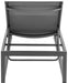 Maldives - Water Resistant Outdoor Patio Adjustable Sun Chaise Lounge Chair With Gray Base - Simple Home Plus