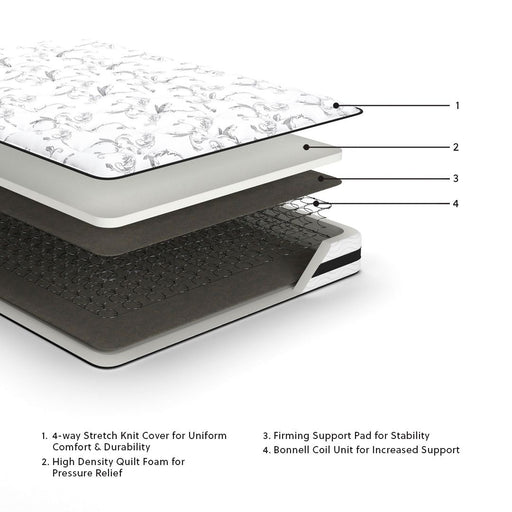 8 Inch Chime Innerspring - Firm Mattress - Simple Home Plus