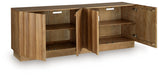 Timkins - Accent Cabinet - White Washed - Simple Home Plus