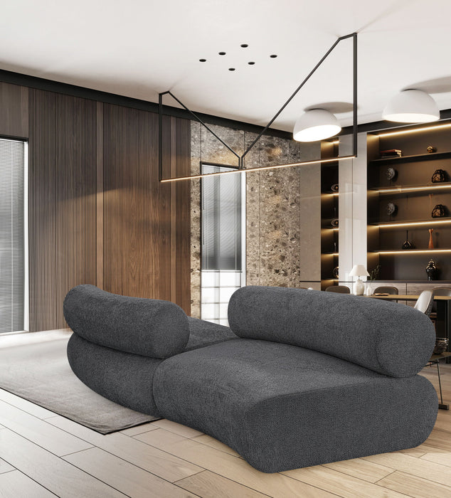 Bale - 2 Piece Curved Modular Sofa - Simple Home Plus