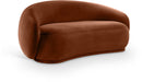 Emery - Loveseat - Cognac - Simple Home Plus