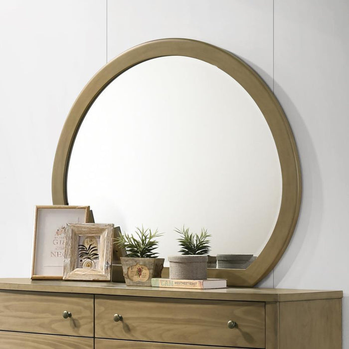 Granada - Dresser Mirror - Natural Pine - Simple Home Plus