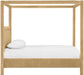 Salina - Velvet Upholstered Bed - Simple Home Plus