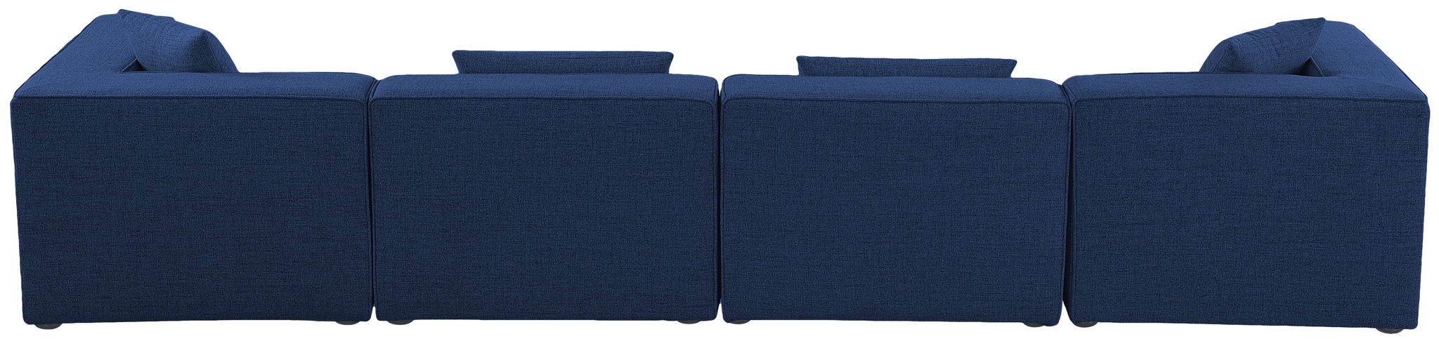 Cube - Linen Modular 4 Seat Sofa - Simple Home Plus