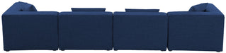 Cube - Linen Modular 4 Seat Sofa - Simple Home Plus