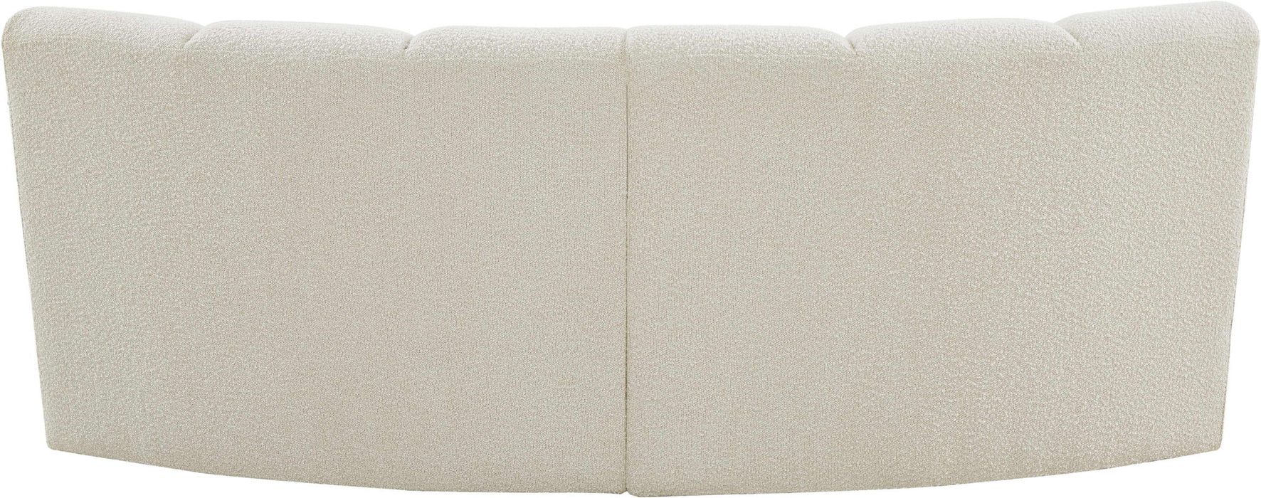 Infinity - 2 Piece Boucle Modular Sectional - Simple Home Plus