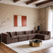 Stellar - 5 Piece Upholstered Modular Sectional - Simple Home Plus