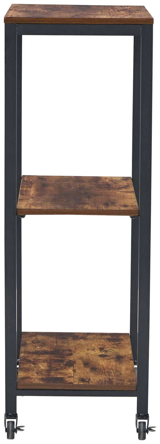 Bevinfield - Brown / Black - Bar Cart - Simple Home Plus