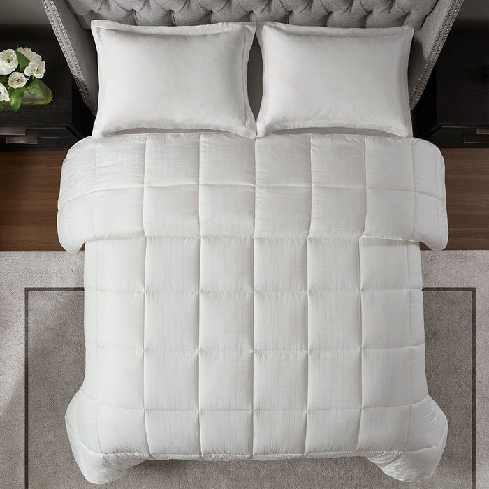 Cotton - King Premium Comforter - White - Simple Home Plus