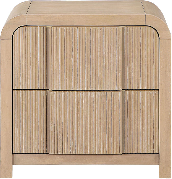 Fluted - Night Stand - Simple Home Plus