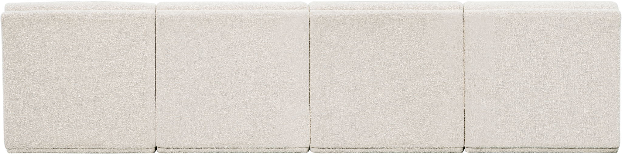 Ollie - 4 Seat Armless Modular Sofa - Simple Home Plus