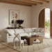 Indulge - Linen 4 Seat Modular Sofa - Simple Home Plus