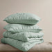 Elise - Full/Queen Comforter Set - Sage - Simple Home Plus