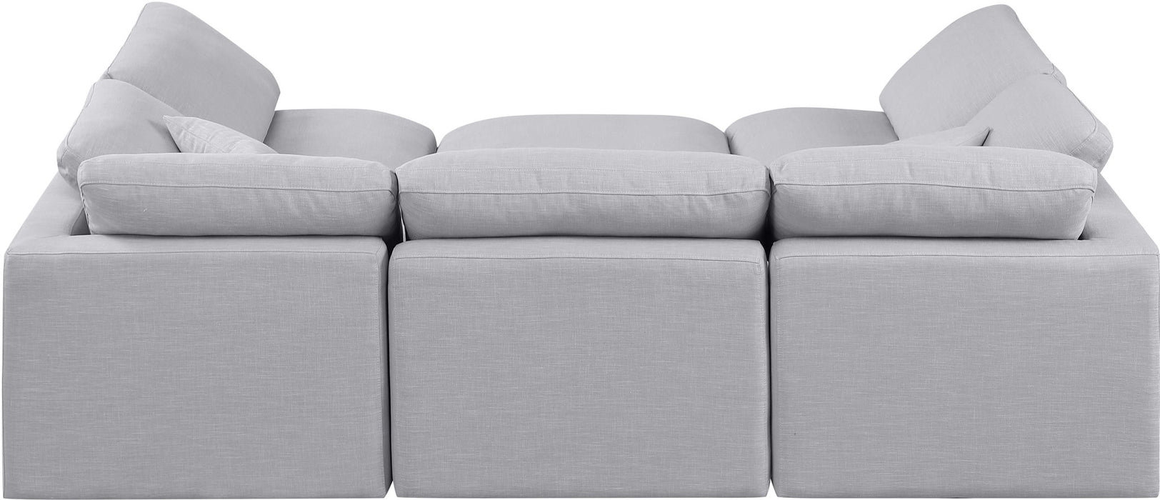 Indulge - Linen 6 Piece Modular Sectional - Simple Home Plus