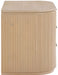 Astrid - Solid Wood And Oak Veneer Nightstand - Simple Home Plus