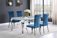 Carone - Rectangular Glass Dining Set - Simple Home Plus