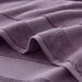 Turkish - 6 Piece Bath Towel Set - Purple - Simple Home Plus