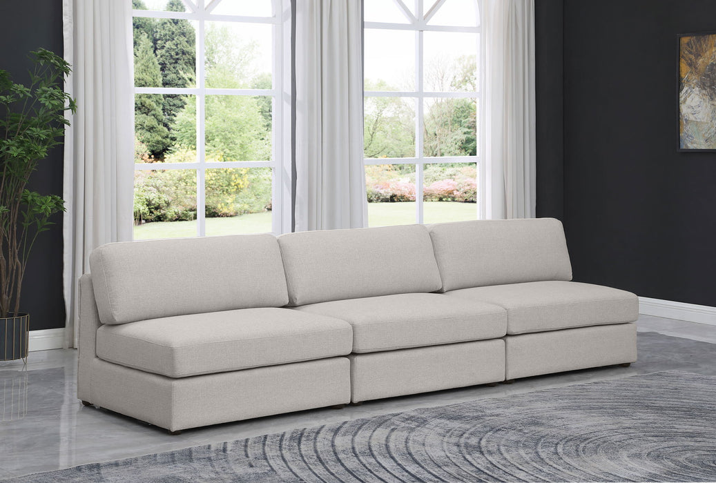 Beckham - Modular 3 Seat Armless Sofa - Simple Home Plus