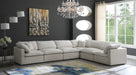 Plush - 6 Piece Modular Sectional - Simple Home Plus