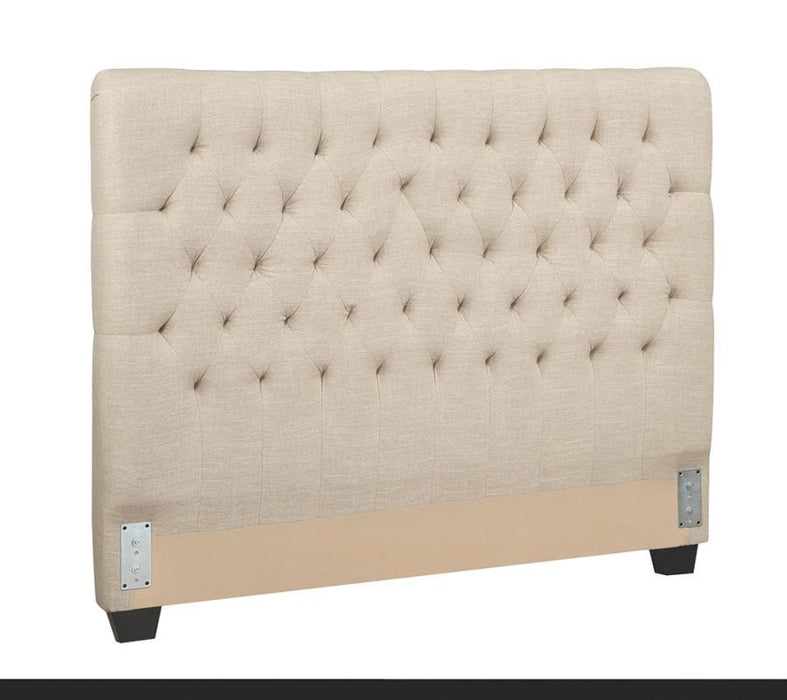 Chloe - Upholstered Panel Headboard - Simple Home Plus