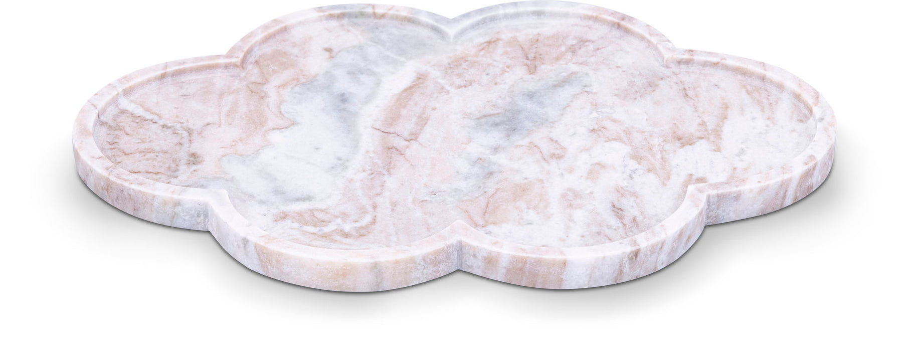 Rimini - Marble Clover Shaped Tray - Simple Home Plus