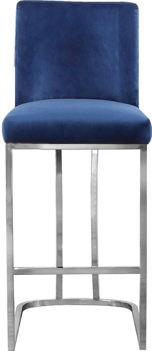 Heidi - Stool with Chrome Legs - Simple Home Plus