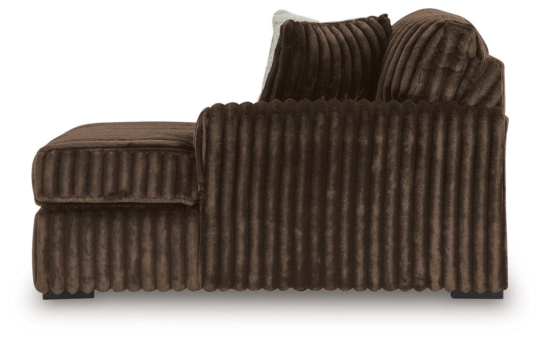 Midnight-Madness - RAF Corner Chaise - Chocolate - Simple Home Plus