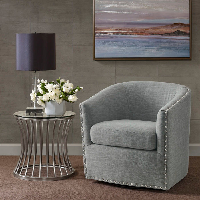 Tyler - Swivel - Gray - Simple Home Plus