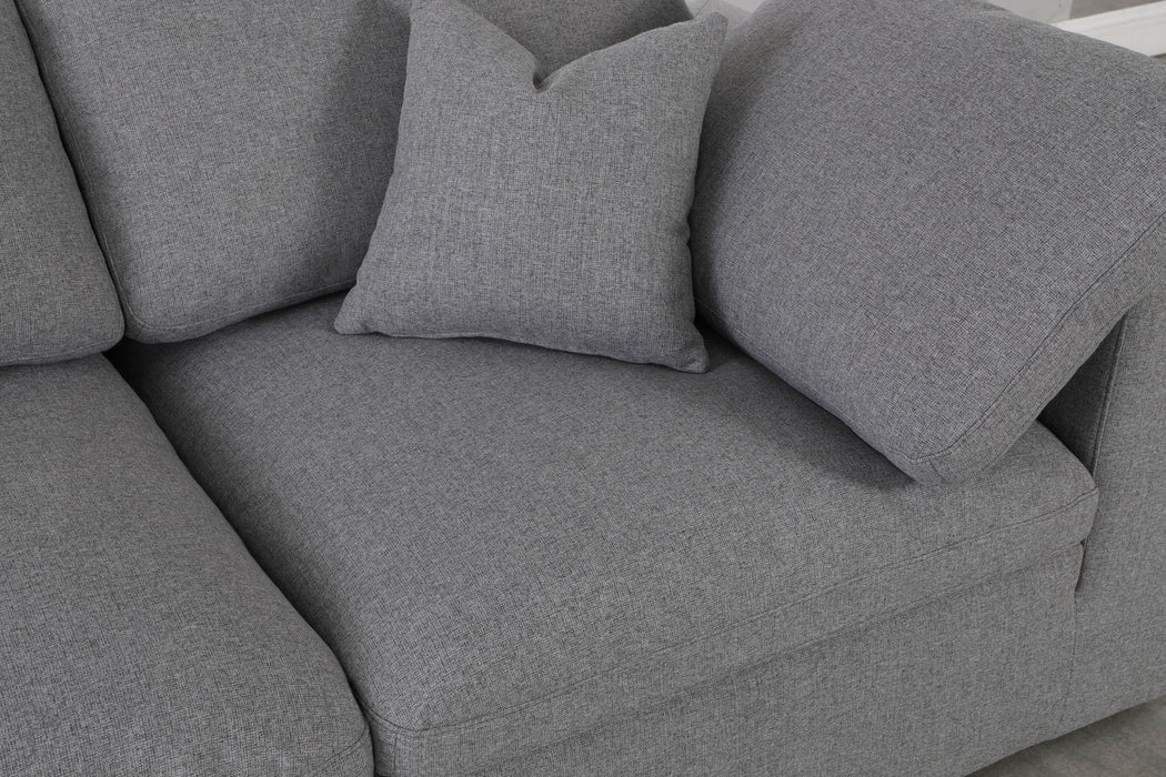 Serene - 4 Piece Modular Sectional - Simple Home Plus