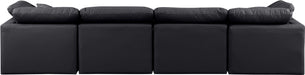 Indulge - Faux Leather 4 Seat Modular Sofa - Simple Home Plus